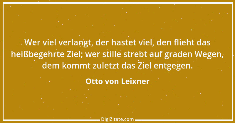 Zitat von Otto von Leixner 127