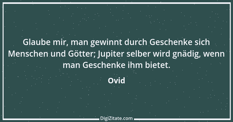 Zitat von Ovid 208