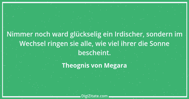 Zitat von Theognis von Megara 29