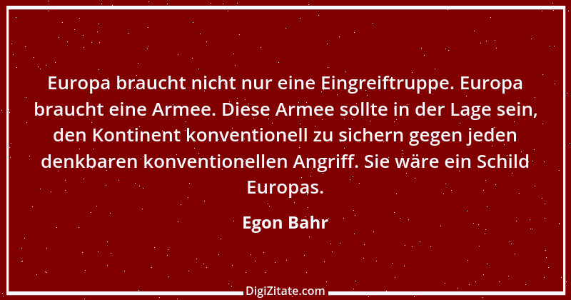 Zitat von Egon Bahr 20