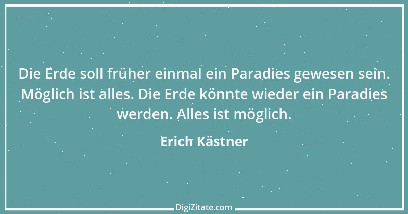 Zitat von Erich Kästner 79