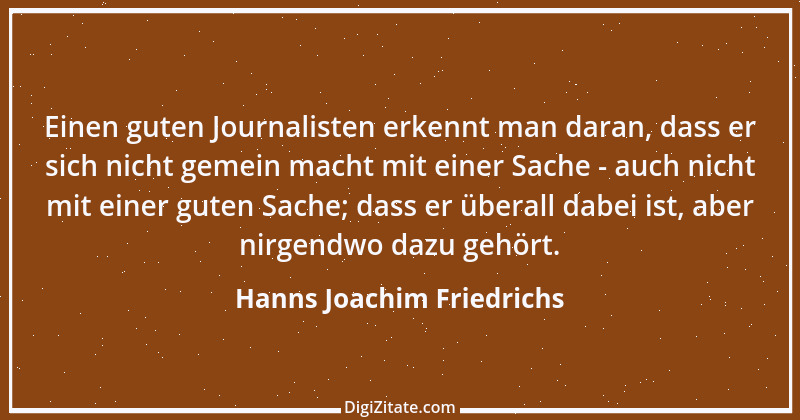 Zitat von Hanns Joachim Friedrichs 2