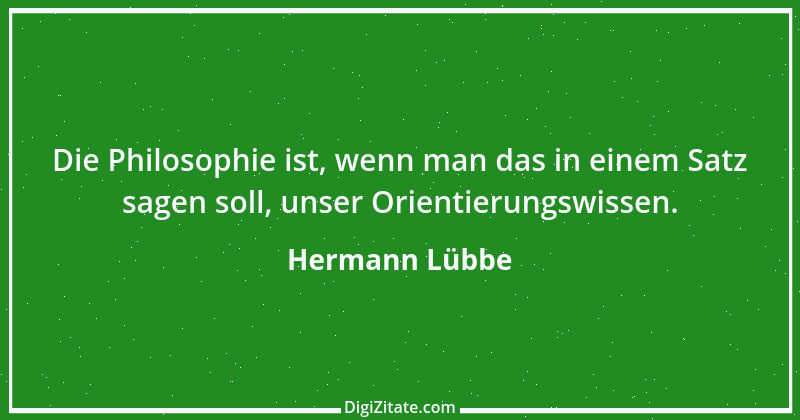 Zitat von Hermann Lübbe 1