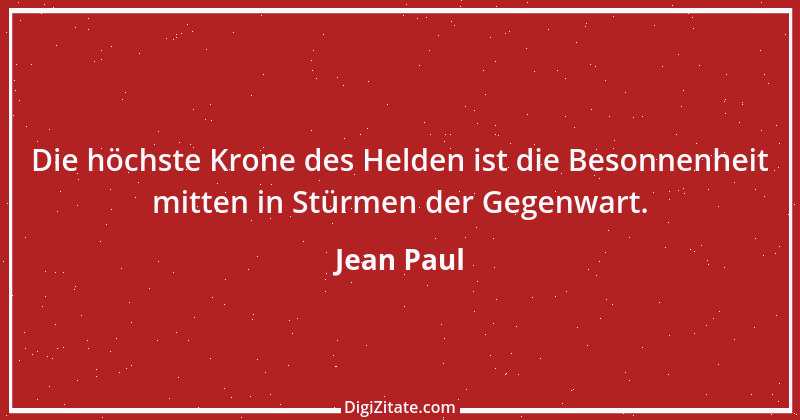 Zitat von Jean Paul 974