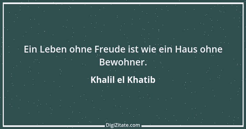 Zitat von Khalil el Khatib 17