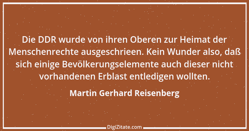 Zitat von Martin Gerhard Reisenberg 2144