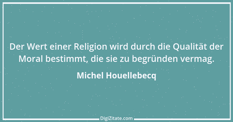 Zitat von Michel Houellebecq 14