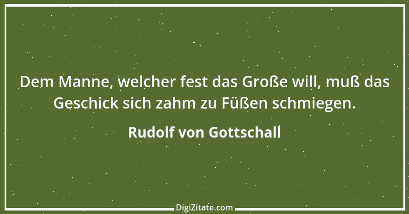 Zitat von Rudolf von Gottschall 7