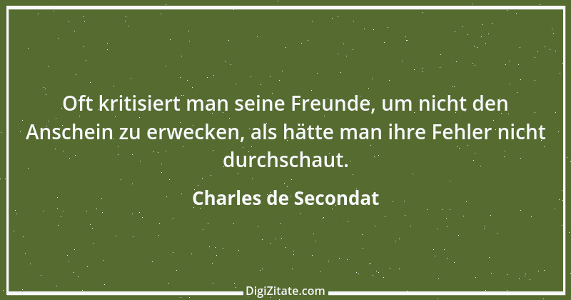 Zitat von Charles de Secondat 25