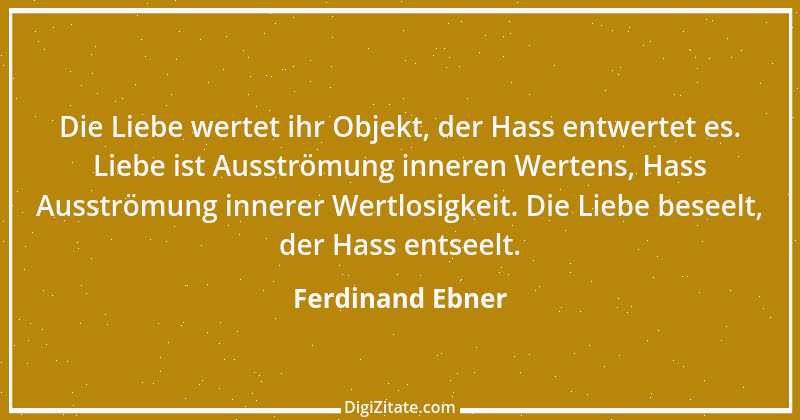 Zitat von Ferdinand Ebner 22