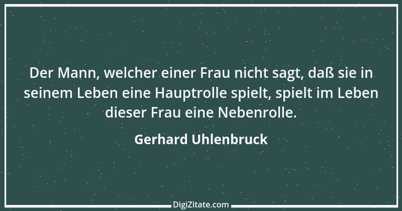 Zitat von Gerhard Uhlenbruck 650