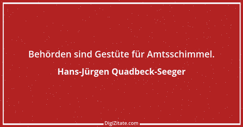 Zitat von Hans-Jürgen Quadbeck-Seeger 458