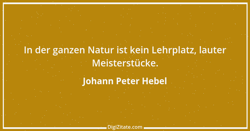 Zitat von Johann Peter Hebel 41