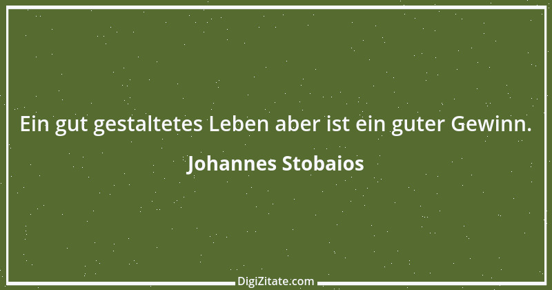 Zitat von Johannes Stobaios 12