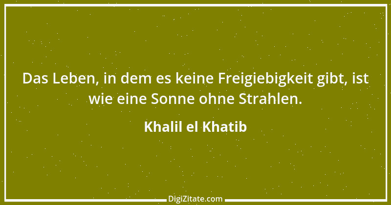 Zitat von Khalil el Khatib 18