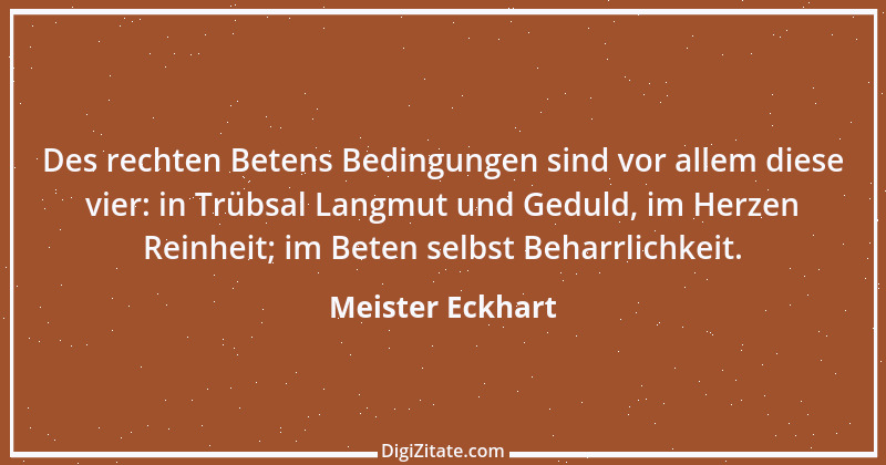 Zitat von Meister Eckhart 31