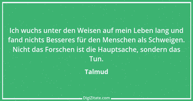 Zitat von Talmud 136