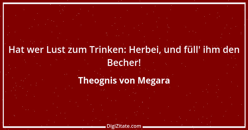 Zitat von Theognis von Megara 31