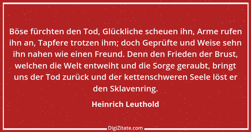 Zitat von Heinrich Leuthold 23