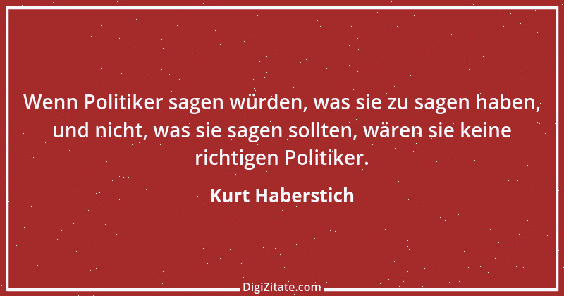 Zitat von Kurt Haberstich 34