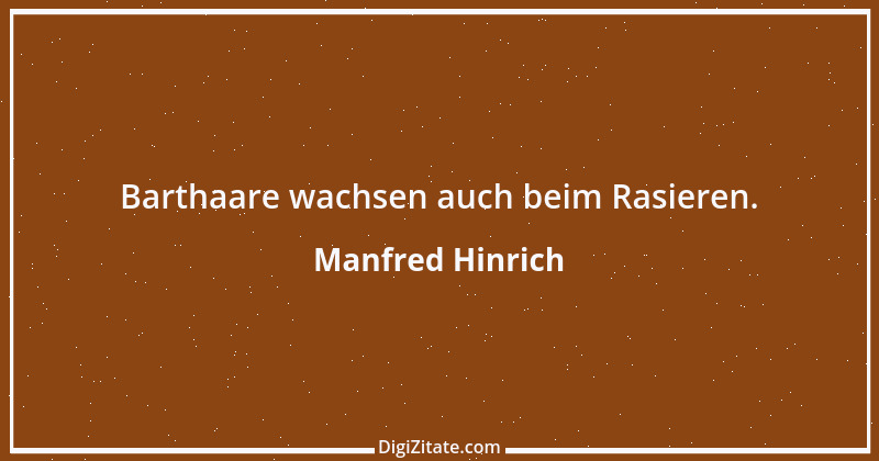 Zitat von Manfred Hinrich 2005