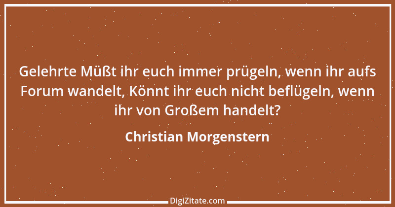 Zitat von Christian Morgenstern 355