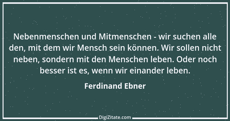 Zitat von Ferdinand Ebner 24