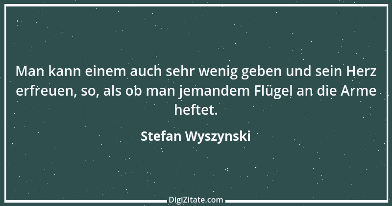 Zitat von Stefan Wyszynski 2