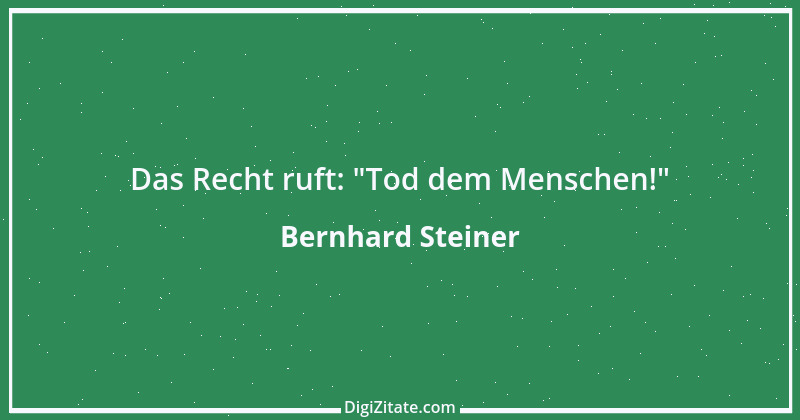 Zitat von Bernhard Steiner 27