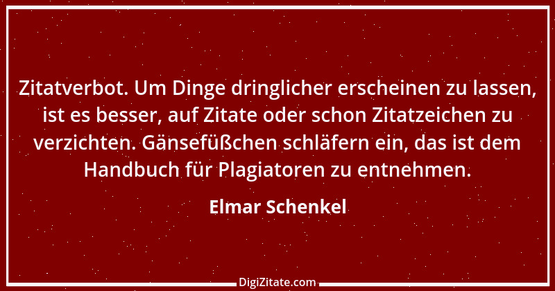 Zitat von Elmar Schenkel 46