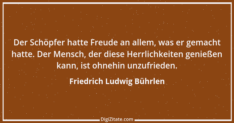 Zitat von Friedrich Ludwig Bührlen 4