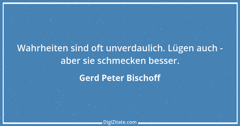 Zitat von Gerd Peter Bischoff 66