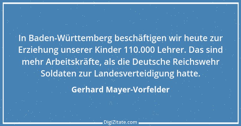 Zitat von Gerhard Mayer-Vorfelder 3