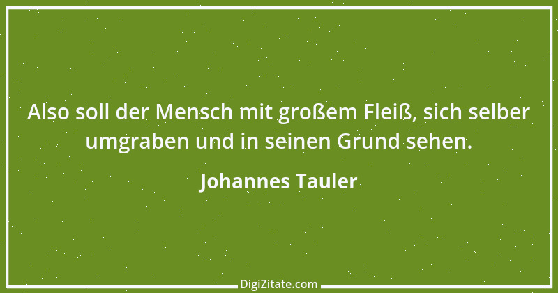 Zitat von Johannes Tauler 2