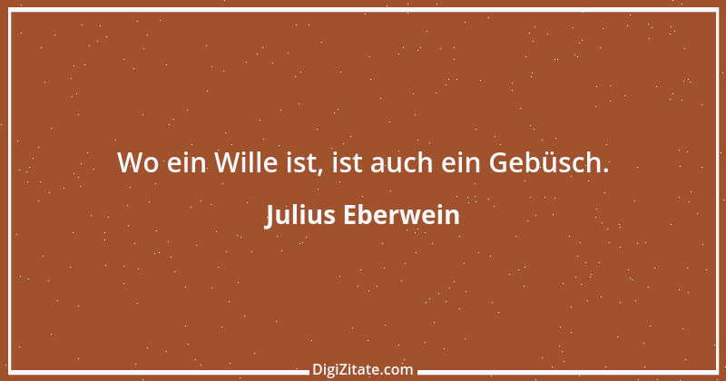 Zitat von Julius Eberwein 3