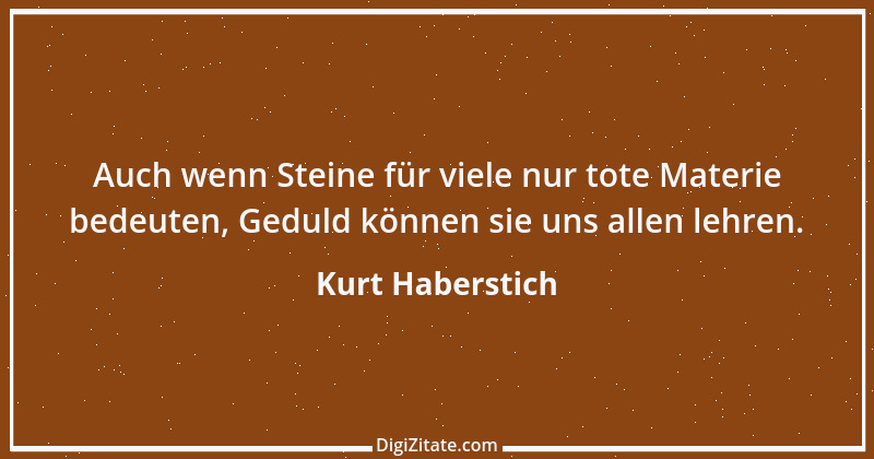 Zitat von Kurt Haberstich 36