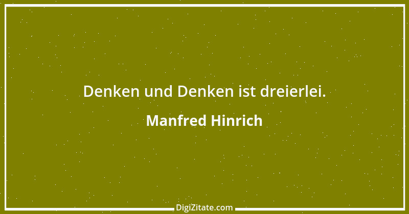 Zitat von Manfred Hinrich 2007