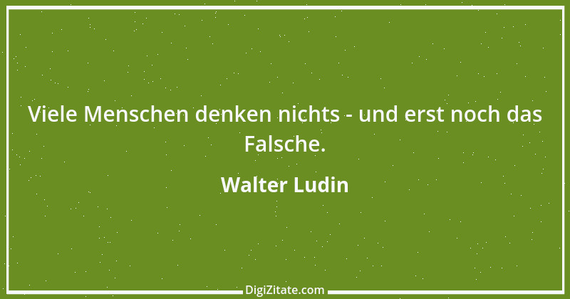 Zitat von Walter Ludin 1335