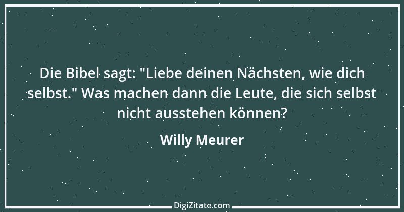 Zitat von Willy Meurer 1134