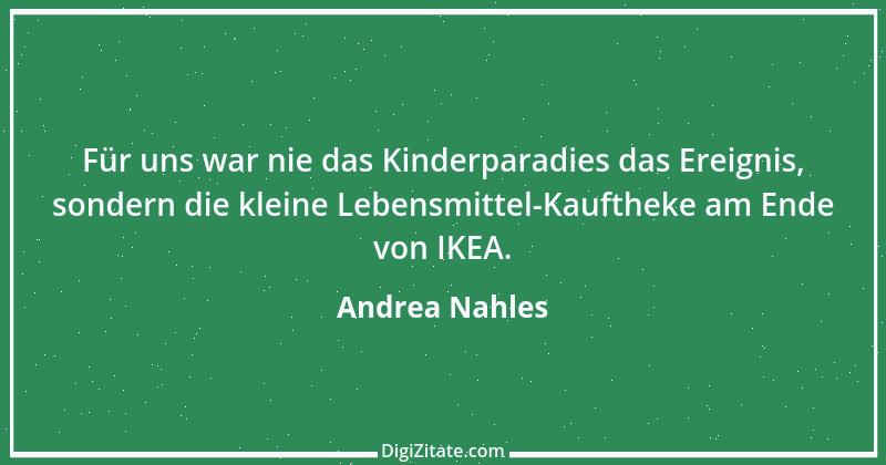 Zitat von Andrea Nahles 2