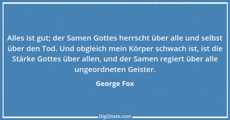 Zitat von George Fox 1