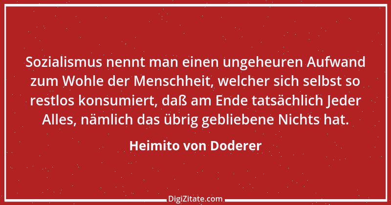 Zitat von Heimito von Doderer 3