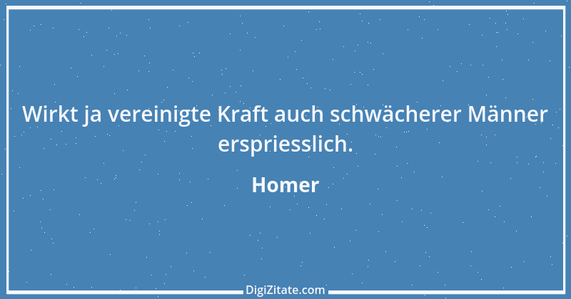 Zitat von Homer 50