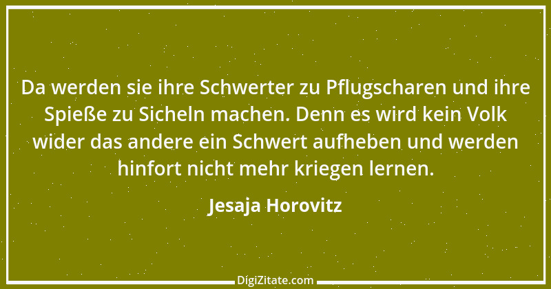 Zitat von Jesaja Horovitz 6