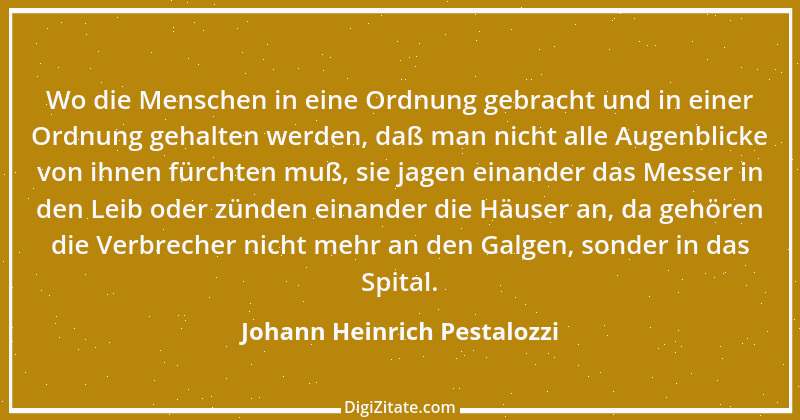 Zitat von Johann Heinrich Pestalozzi 305