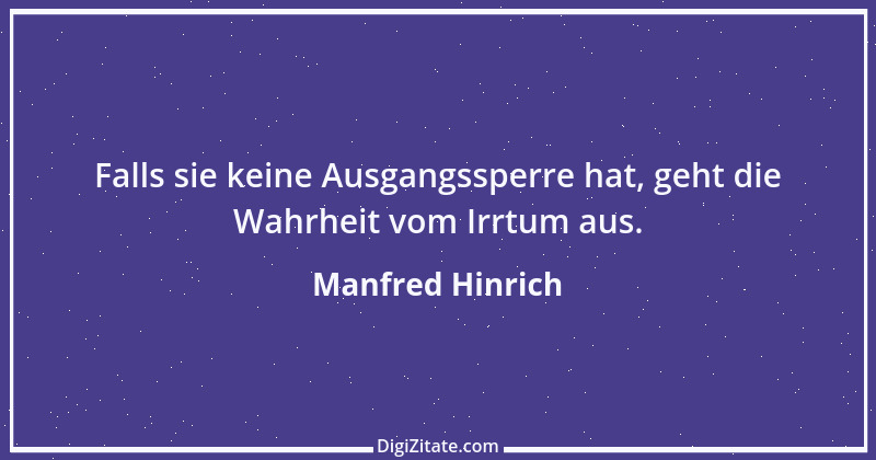 Zitat von Manfred Hinrich 8