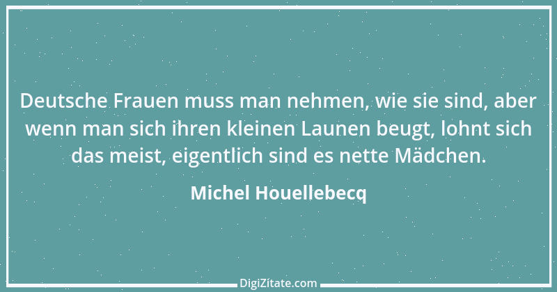 Zitat von Michel Houellebecq 19