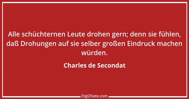 Zitat von Charles de Secondat 30