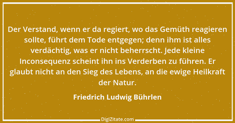 Zitat von Friedrich Ludwig Bührlen 6