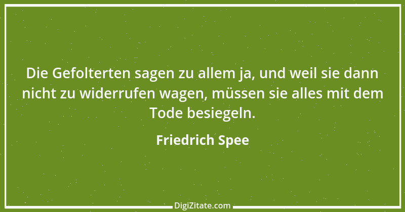 Zitat von Friedrich Spee 1